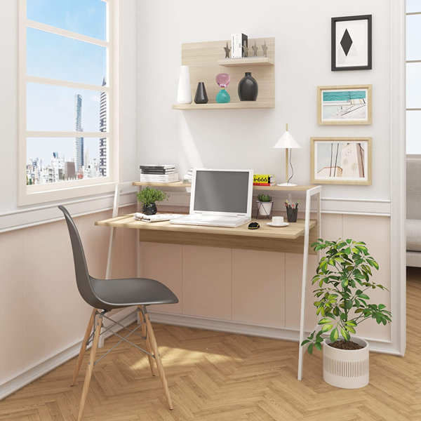 Solid wood desks on sale for small spaces